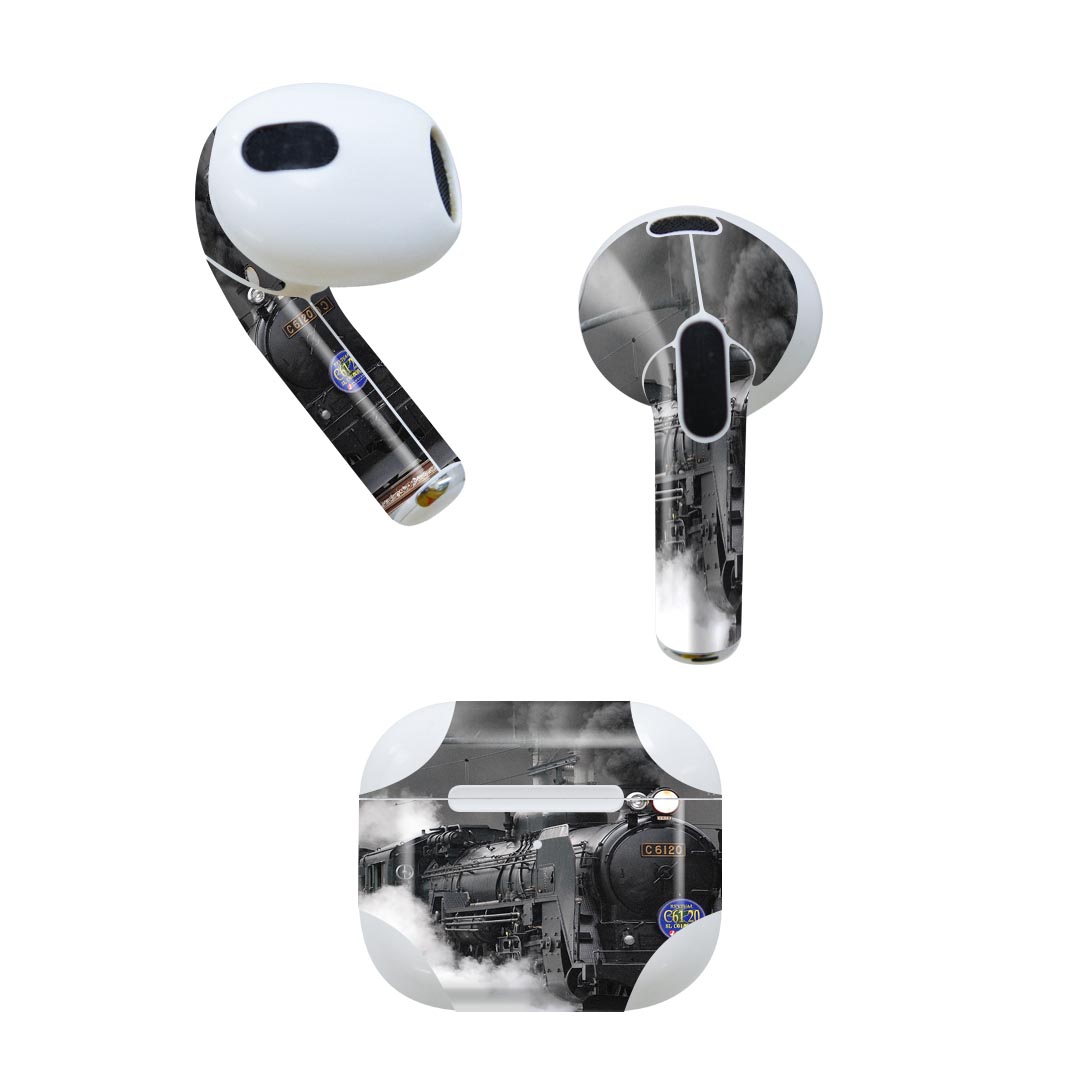 AirPods 第3世代 専用 デザインスキンシール airpods 3 用 エアポッド 3 用 第三世代（2021）対応 2枚..