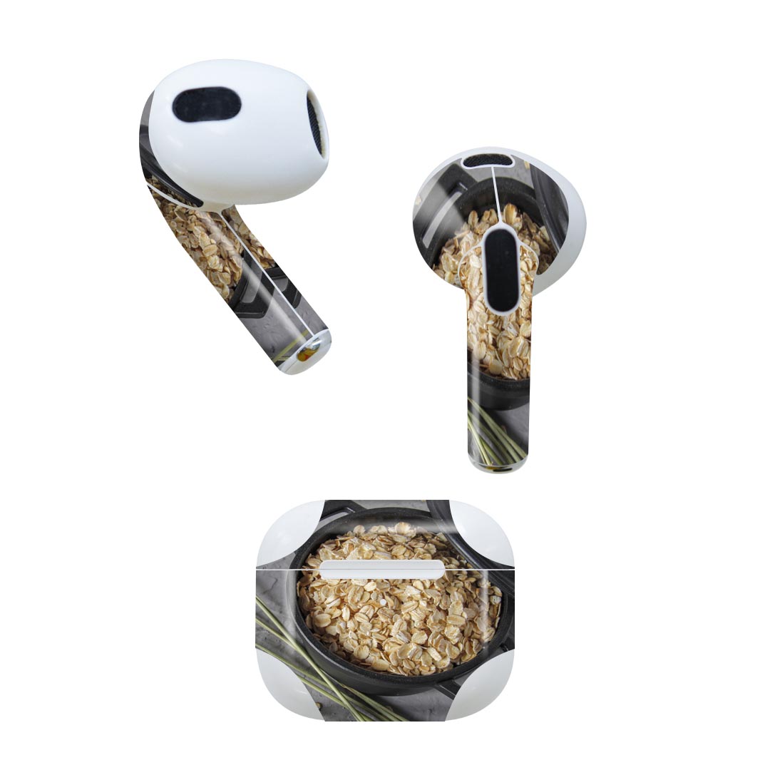 AirPods 第3世代 専用 デザインスキンシール airpods 3 用 エアポッド 3 用 第三世代（2021）対応 2枚..