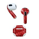 AirPods 第3世代 専用 デザインスキンシール airpods 3 用 エアポッド 3 用 第三世代(2021)対応 2枚入り 各2枚セット イヤホン カ...