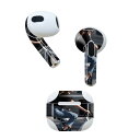 AirPods 第3世代 専用 デザインスキンシール airpods 3 用 エアポッド 3 用 第三世代(2021)対応 2枚入り 各2枚セット イヤホン カバー デコレーション アクセサリー デコシール 023760 自転車 女性 人物