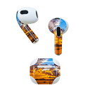 AirPods 第3世代 専用 デザインスキンシール airpods 3 用 エアポッド 3 用 第三世代(2021)対応 2枚入り 各2枚セット イヤホン カ...
