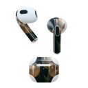 AirPods 第3世代 専用 デザインスキンシール airpods 3 用 エアポッド 3 用 第三世代(2021)対応 2枚入り 各2枚セット イヤホン カバー デコレーション アクセサリー デコシール 023919 花 フラワー チューリップ