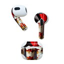 AirPods 第3世代 専用 デザインスキンシール airpods 3 用 エアポッド 3 用 第三世代(2021)対応 2枚入り 各2枚セット イヤホン カバー デコレーション アクセサリー デコシール 025656 スイーツ パフェ いちご