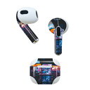 AirPods 第3世代 専用 デザインスキンシール airpods 3 用 エアポッド 3 用 第三世代(2021)対応 2枚入り 各2枚セット イヤホン カ...