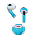 AirPods 第3世代 専用 デザインスキンシール airpods 3 用 エアポッド 3 用 第三世代(2021)対応 2枚入り 各2枚セット イヤホン カバー デコレーション アクセサリー デコシール 025725 プール 浮き輪 水