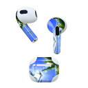 AirPods 第3世代 専用 デザインスキンシール airpods 3 用 エアポッド 3 用 第三世代(2021)対応 2枚入り 各2枚セット イヤホン カ...