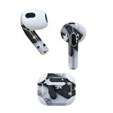 AirPods 第3世代 専用 デザインスキンシール airpods 3 用 エアポッド 3 用 第三世代(2021)対応 2枚入り 各2枚セット イヤホン カバー デコレーション アクセサリー デコシール 025969 雪 冬 手袋 クリスマス