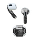 AirPods 第3世代 専用 デザインスキンシール airpods 3 用 エアポッド 3 用 第三世代(2021)対応 2枚入り 各2枚セット イヤホン カ...