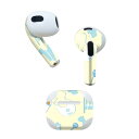 AirPods 第3世代 専用 デザインスキンシール airpods 3 用 エアポッド 3 用 第三世代(2021)対応 2枚入り 各2枚セット イヤホン カバー デコレーション アクセサリー デコシール 026054 赤ちゃん 男の子 ベビー(2)