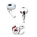 AirPods 第3世代 専用 デザインスキンシール airpods 3 用 エアポッド 3 用 第三世代(2021)対応 2枚入り 各2枚セット イヤホン カ...