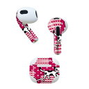 AirPods 第3世代 専用 デザインスキンシール airpods 3 用 エアポッド 3 用 第三世代(2021)対応 2枚入り 各2枚セット イヤホン カ...