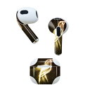 AirPods 第3世代 専用 デザインスキンシール airpods 3 用 エアポッド 3 用 第三世代(2021)対応 2枚入り 各2枚セット イヤホン カ...