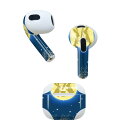 AirPods 第3世代 専用 デザインスキンシール airpods 3 用 エアポッド 3 用 第三世代(2021)対応 2枚入り 各2枚セット イヤホン カバー デコレーション アクセサリー デコシール 004529 月見 うさぎ イラスト
