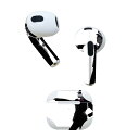 AirPods 第3世代 専用 デザインスキンシール airpods 3 用 エアポッド 3 用 第三世代(2021)対応 2枚入り 各2枚セット イヤホン カ...