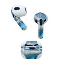 AirPods 第3世代 専用 デザインスキンシール airpods 3 用 エアポッド 3 用 第三世代(2021)対応 2枚入り 各2枚セット イヤホン カ...