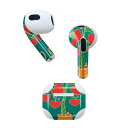 AirPods 第3世代 専用 デザインスキンシール airpods 3 用 エアポッド 3 用 第三世代(2021)対応 2枚入り 各2枚セット イヤホン カ...