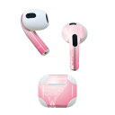 AirPods 第3世代 専用 デザインスキンシール airpods 3 用 エアポッド 3 用 第三世代(2021)対応 2枚入り 各2枚セット イヤホン カ...