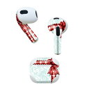AirPods 第3世代 専用 デザインスキンシール airpods 3 用 エアポッド 3 用 第三世代(2021)対応 2枚入り 各2枚セット イヤホン カ...