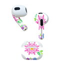 AirPods 第3世代 専用 デザインスキンシール airpods 3 用 エアポッド 3 用 第三世代(2021)対応 2枚入り 各2枚セット イヤホン カ...