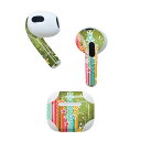 AirPods 第3世代 専用 デザインスキンシール airpods 3 用 エアポッド 3 用 第三世代(2021)対応 2枚入り 各2枚セット イヤホン カ...