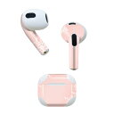 AirPods 第3世代 専用 デザインスキンシール airpods 3 用 エアポッド 3 用 第三世代(2021)対応 2枚入り 各2枚セット イヤホン カ...