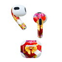 AirPods 第3世代 専用 デザインスキンシール airpods 3 用 エアポッド 3 用 第三世代(2021)対応 2枚入り 各2枚セット イヤホン カ...