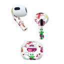 AirPods 第3世代 専用 デザインスキンシール airpods 3 用 エアポッド 3 用 第三世代(2021)対応 2枚入り 各2枚セット イヤホン カバー デコレーション アクセサリー デコシール 005746 モンスター キャラクター