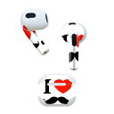 AirPods 第3世代 専用 デザインスキンシール airpods 3 用 エアポッド 3 用 第三世代(2021)対応 2枚入り 各2枚セット イヤホン カ...