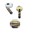 AirPods 第3世代 専用 デザインスキンシール airpods 3 用 エアポッド 3 用 第三世代(2021)対応 2枚入り 各2枚セット イヤホン カ...