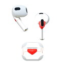AirPods 第3世代 専用 デザインスキンシール airpods 3 用 エアポッド 3 用 第三世代(2021)対応 2枚入り 各2枚セット イヤホン カ...