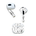 AirPods 第3世代 専用 デザインスキンシール airpods 3 用 エアポッド 3 用 第三世代(2021)対応 2枚入り 各2枚セット イヤホン カ...