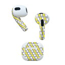 AirPods 第3世代 専用 デザインスキンシール airpods 3 用 エアポッド 3 用 第三世代(2021)対応 2枚入り 各2枚セット イヤホン カ...