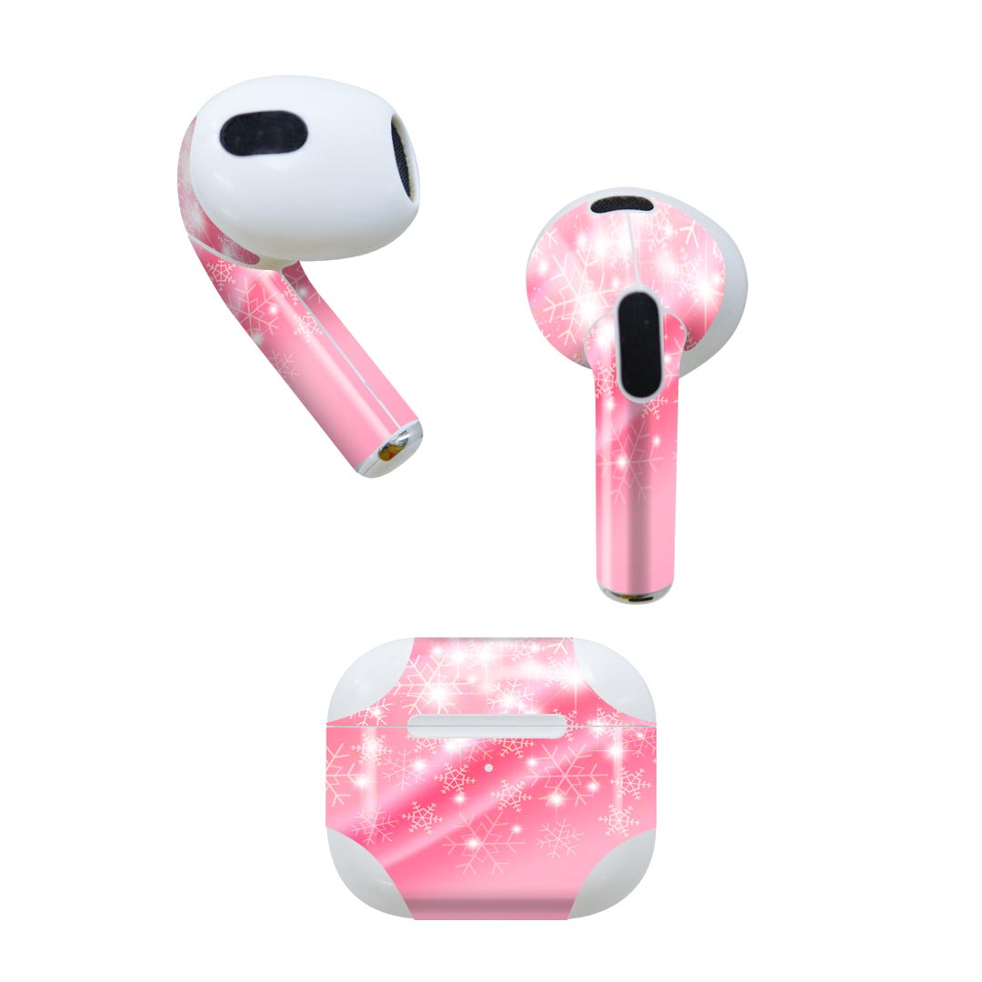 AirPods 第3世代 専用 デザインスキンシール airpods 3 用 エアポッド 3 用 第三世代（2021）対応 2枚..