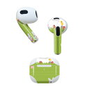 AirPods 第3世代 専用 デザインスキンシール airpods 3 用 エアポッド 3 用 第三世代(2021)対応 2枚入り 各2枚セット イヤホン カバー デコレーション アクセサリー デコシール 006785 うさぎ キャラクター