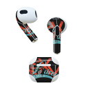 AirPods 第3世代 専用 デザインスキンシール airpods 3 用 エアポッド 3 用 第三世代(2021)対応 2枚入り 各2枚セット イヤホン カ...