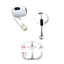 AirPods 第3世代 専用 デザインスキンシール airpods 3 用 エアポッド 3 用 第三世代(2021)対応 2枚入り 各2枚セット イヤホン カバー デコレーション アクセサリー デコシール 007480 建物 イラスト エッフェル塔(2)