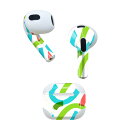 AirPods 第3世代 専用 デザインスキンシール airpods 3 用 エアポッド 3 用 第三世代(2021)対応 2枚入り 各2枚セット イヤホン カ...