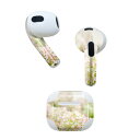 AirPods 第3世代 専用 デザインスキンシール airpods 3 用 エアポッド 3 用 第三世代(2021)対応 2枚入り 各2枚セット イヤホン カ...