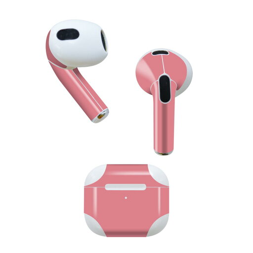 AirPods 第3世代 専用 デザインスキンシール airpods 3 用 エアポッド 3 用 第三世代(2021)対応 2枚入り 各2枚セット イヤホン カバー デコレーション アクセサリー デコシール 008954 シンプル 無地 ピンク AirPods 第3世代 専用 デザインスキンシール airpods 3 用 エアポッド 3 用 第三世代(2021)対応 2枚入り 各2枚セット イヤホン カバー デコレーション アクセサリー デコシール 008954 シンプル 無地 ピンク