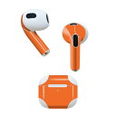 AirPods 第3世代 専用 デザインスキンシール airpods 3 用 エアポッド 3 用 第三世代(2021)対応 2枚入り 各2枚セット イヤホン カ...