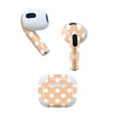 AirPods 第3世代 専用 デザインスキンシール airpods 3 用 エアポッド 3 用 第三世代(2021)対応 2枚入り 各2枚セット イヤホン カ...