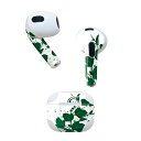 AirPods 第3世代 専用 デザインスキンシール airpods 3 用 エアポッド 3 用 第三世代(2021)対応 2枚入り 各2枚セット イヤホン カ...