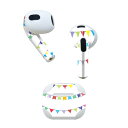 AirPods 第3世代 専用 デザインスキンシール airpods 3 用 エアポッド 3 用 第三世代(2021)対応 2枚入り 各2枚セット イヤホン カ...