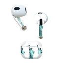 AirPods 第3世代 専用 デザインスキンシール airpods 3 用 エアポッド 3 用 第三世代(2021)対応 2枚入り 各2枚セット イヤホン カバー デコレーション アクセサリー デコシール 009321 風景 外国 写真(2)
