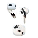 AirPods 第3世代 専用 デザインスキンシール airpods 3 用 エアポッド 3 用 第三世代(2021)対応 2枚入り 各2枚セット イヤホン カ...