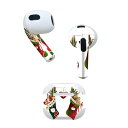 AirPods 第3世代 専用 デザインスキンシール airpods 3 用 エアポッド 3 用 第三世代(2021)対応 2枚入り 各2枚セット イヤホン カ...
