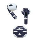 AirPods 第3世代 専用 デザインスキンシール airpods 3 用 エアポッド 3 用 第三世代(2021)対応 2枚入り 各2枚セット イヤホン カ...