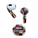 AirPods 第3世代 専用 デザインスキンシール airpods 3 用 エアポッド 3 用 第三世代(2021)対応 2枚入り 各2枚セット イヤホン カ...