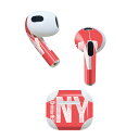 AirPods 第3世代 専用 デザインスキンシール airpods 3 用 エアポッド 3 用 第三世代(2021)対応 2枚入り 各2枚セット イヤホン カ...