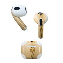 AirPods 第3世代 専用 デザインスキンシール airpods 3 用 エアポッド 3 用 第三世代(2021)対応 2枚入り 各2枚セット イヤホン カバー デコレーション アクセサリー デコシール 011441 指輪 影 写真(2)